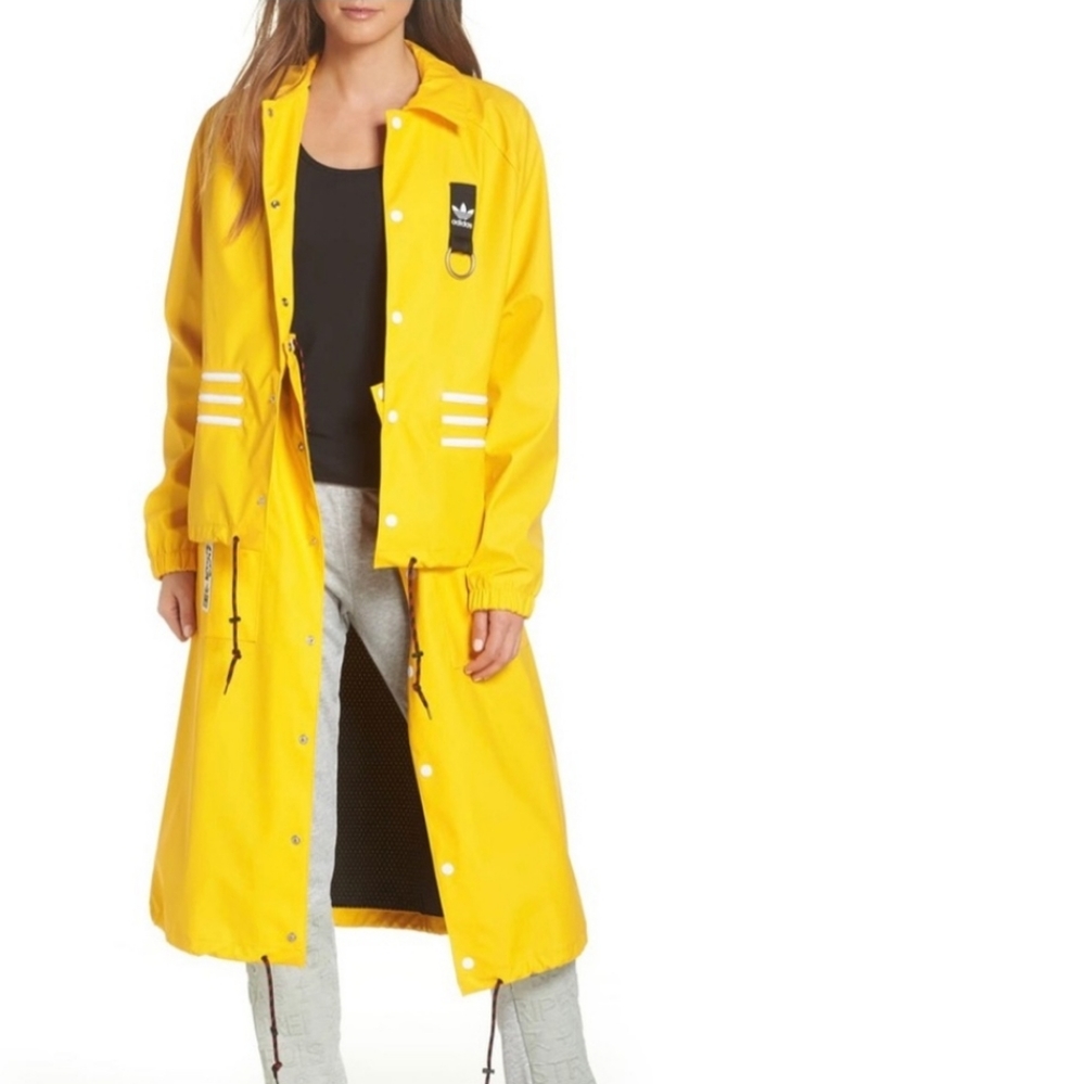 Adidas X Olivia Oblanc Convertible Trench Coat